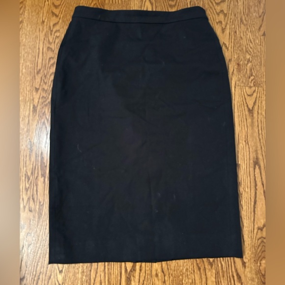 J. Crew Black Knee-length Pencil Skirt - Picture 2 of 4